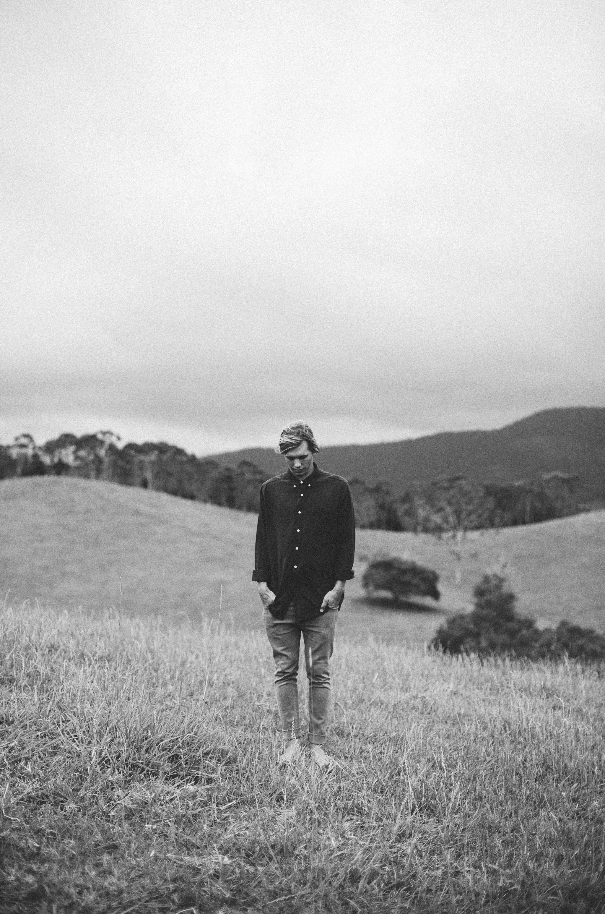 portrait session Australia Black and white