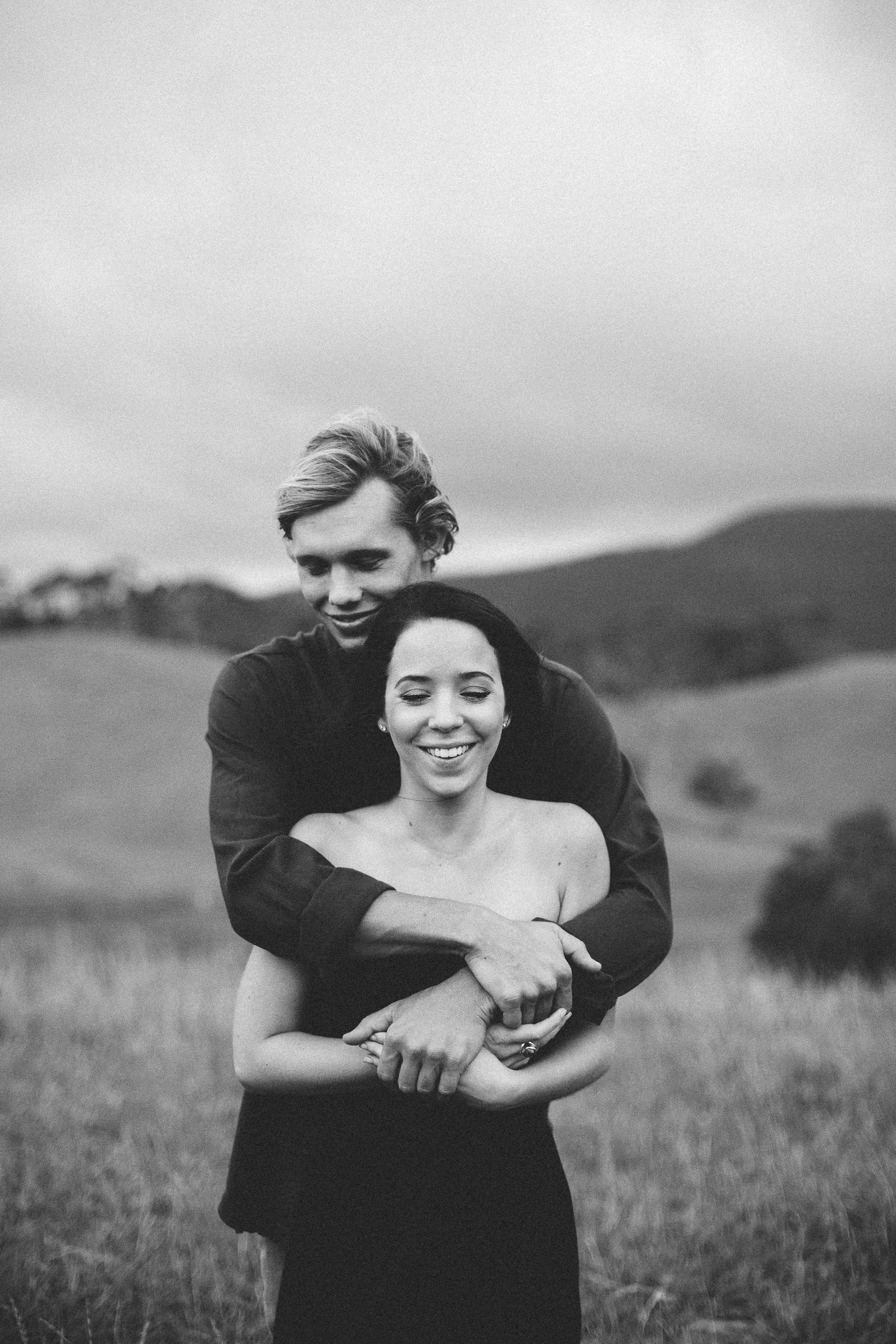 together laughing couple photoshoot