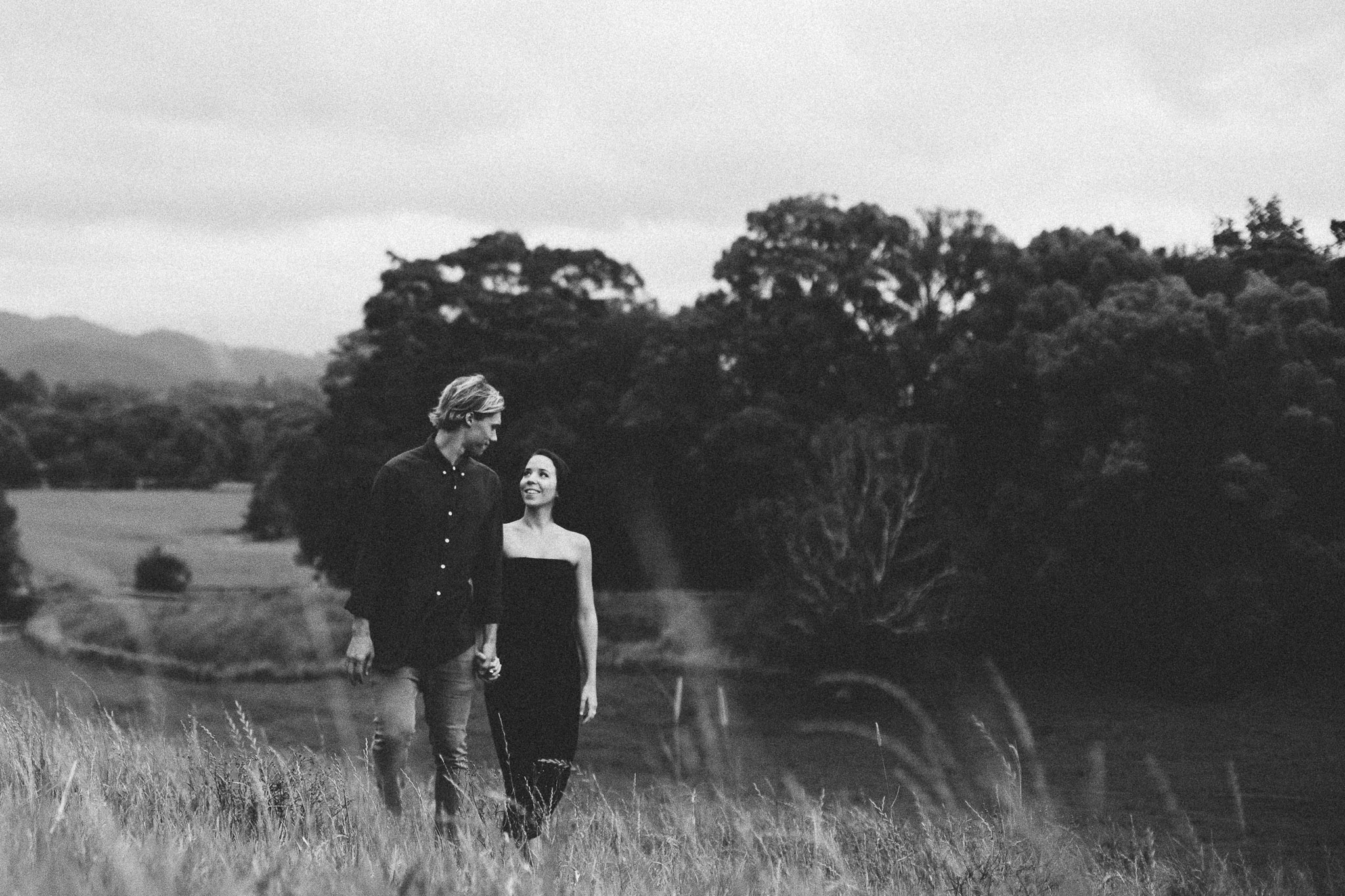 holding hands walking together photoshoot