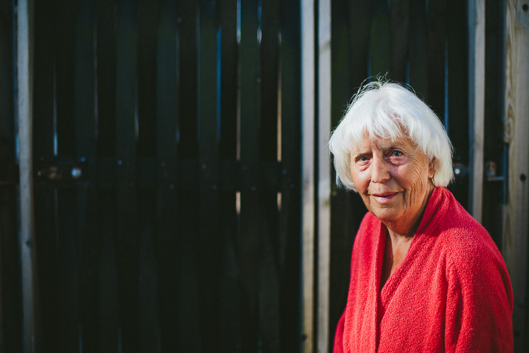 portrait of an old women