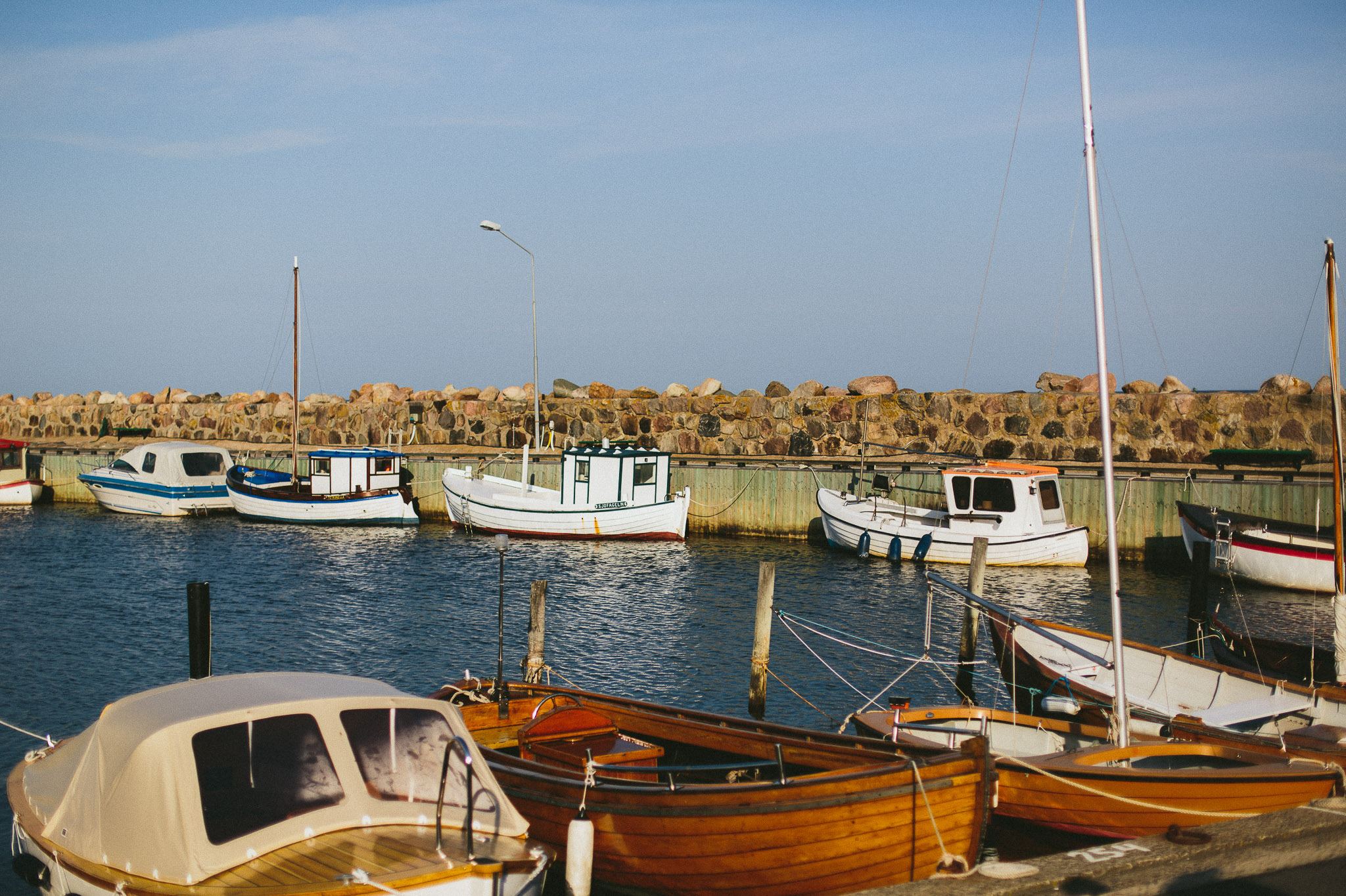 port of village Viken Sweden