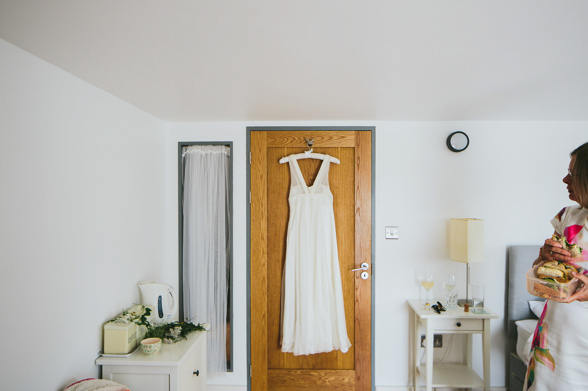 wedding dress wedding in Devon