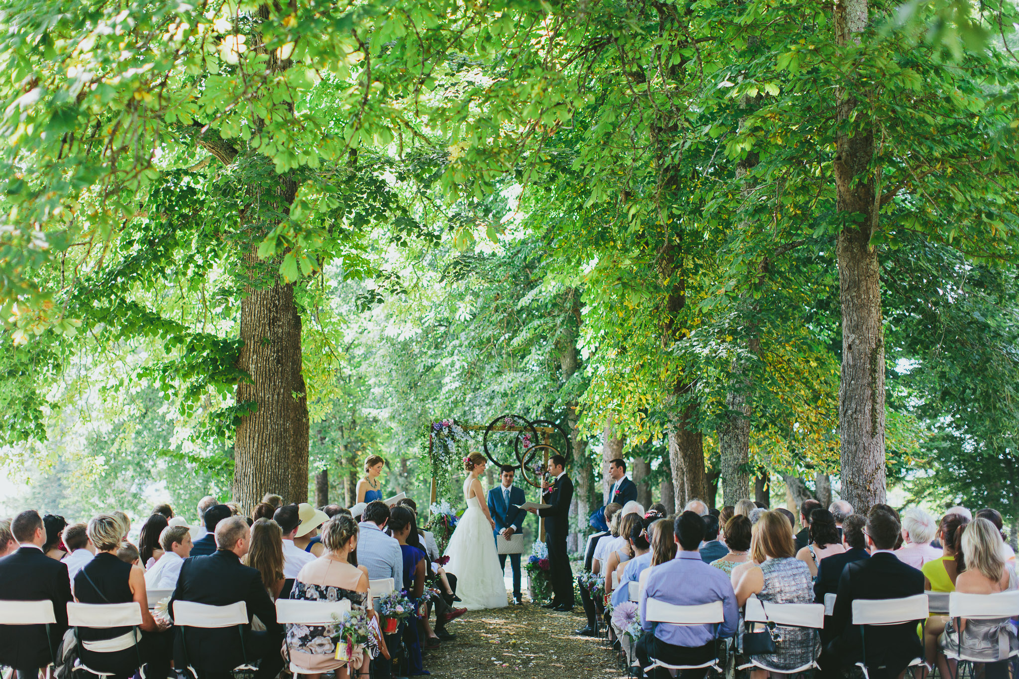 French professional wedding photographer wedding ceremony