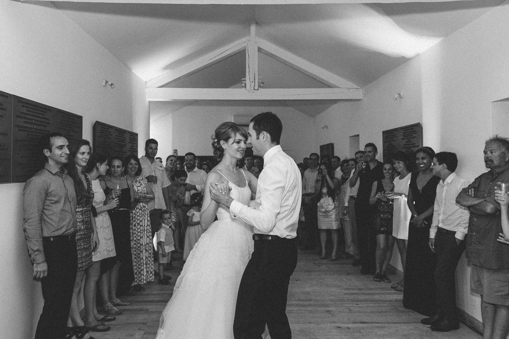 French professional wedding photographer first dance