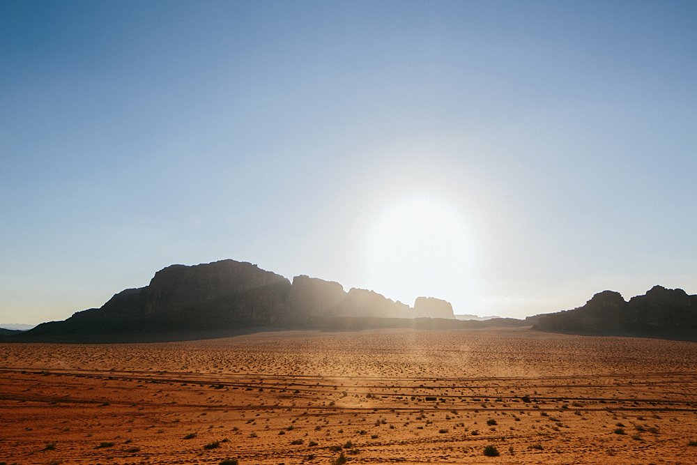 Jordan Lanscape desert 