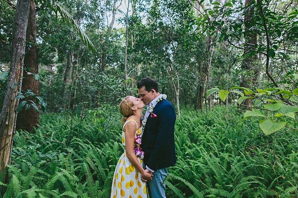 Bride and groom Sunshine Coast Australia