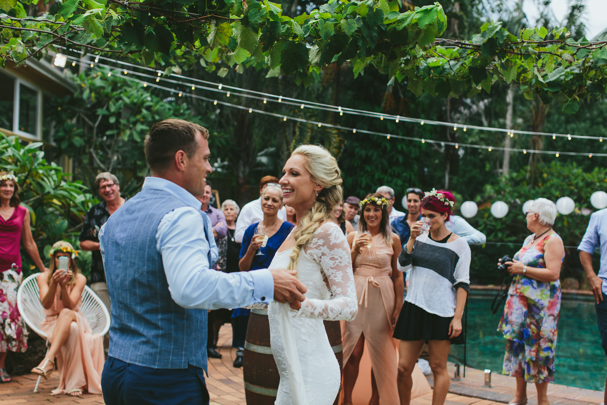 Byron Bay weddings first dance