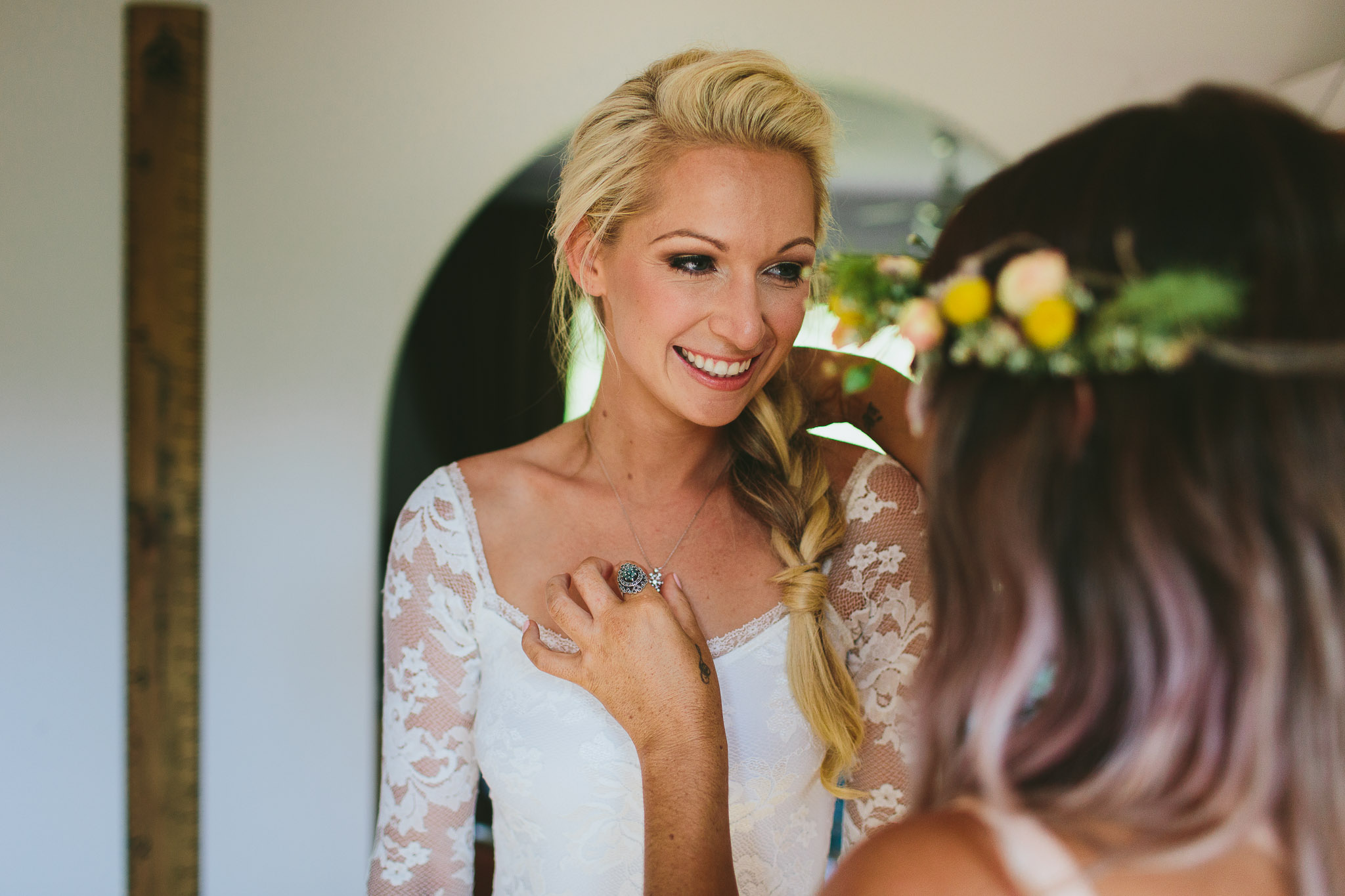 Byron Bay weddings neckles