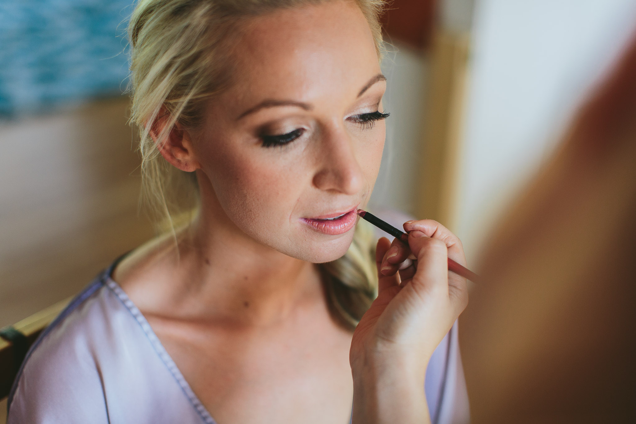 Byron Bay weddings lipstick