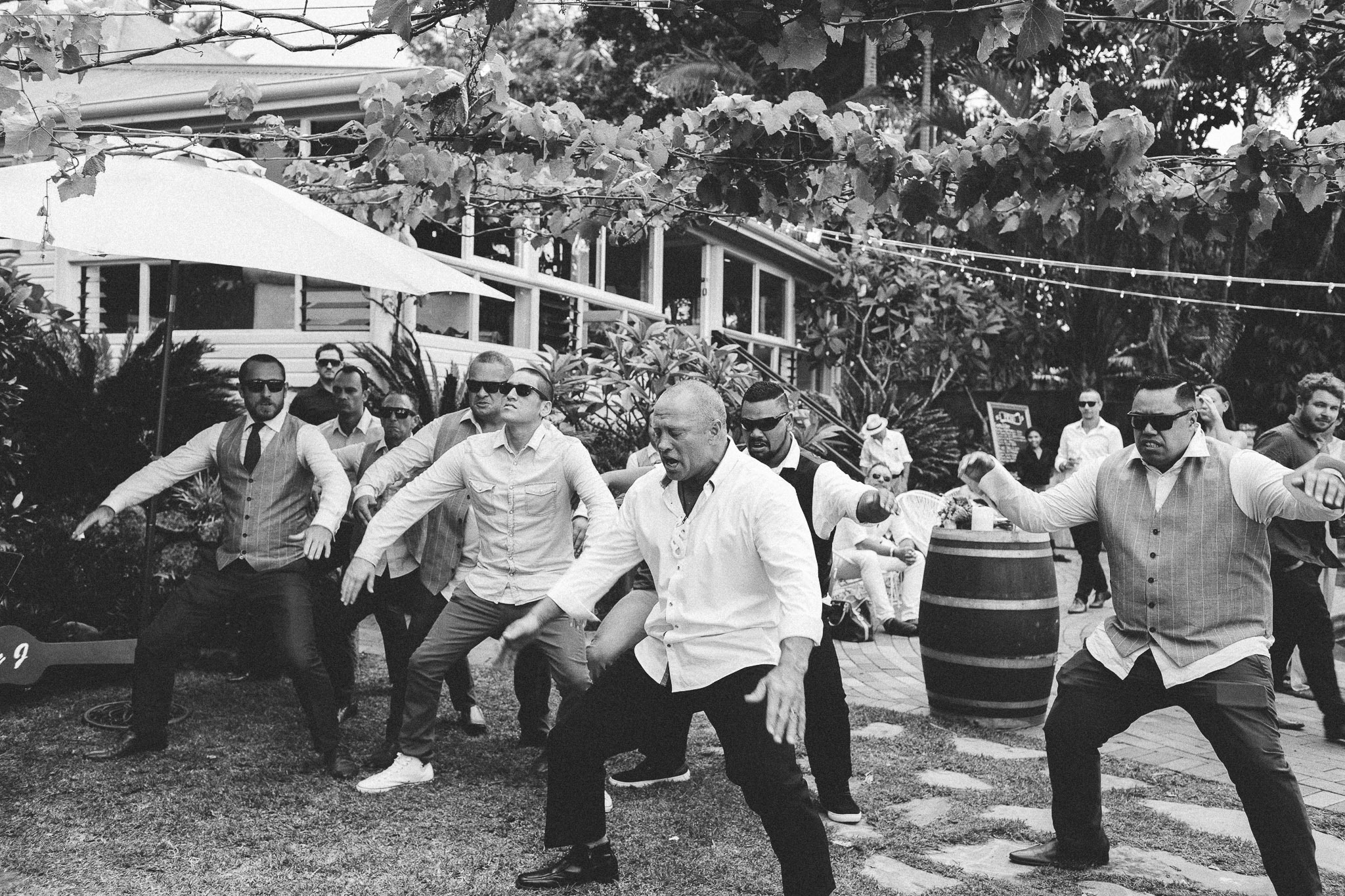 Byron Bay weddings haka