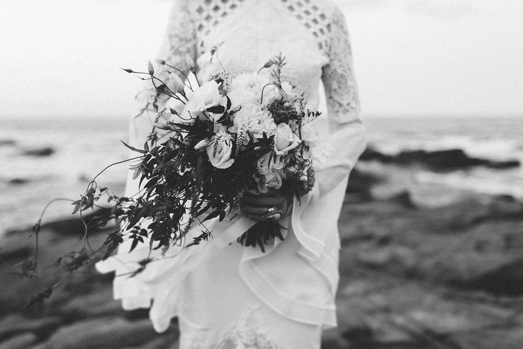 bohémien wedding beautiful wedding bouquet