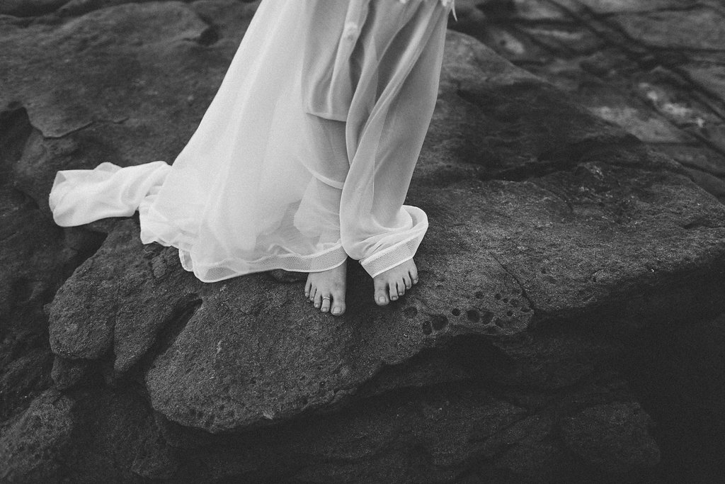bohémien wedding barefoot bride photo session