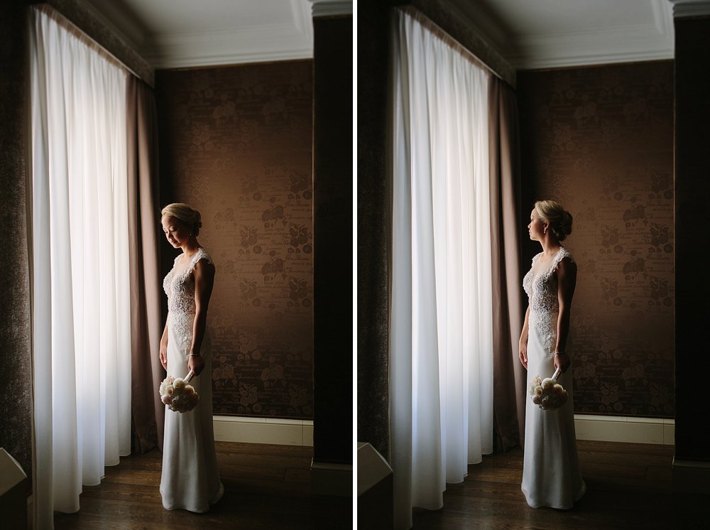 Rome wedding stunning bride