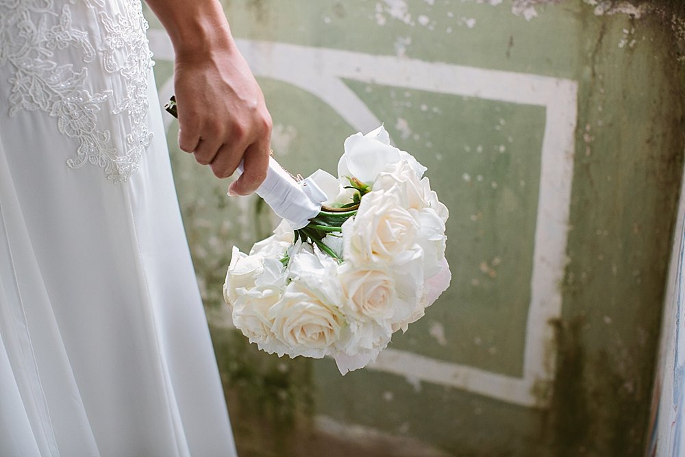Rome wedding beautiful bouquet