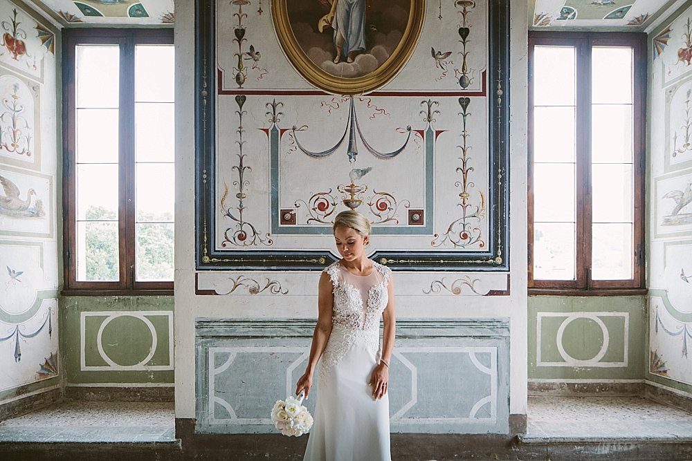 Rome wedding stylist bride