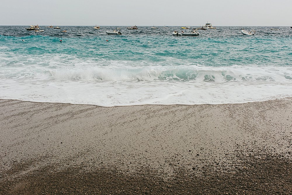 Positano wedding ocean
