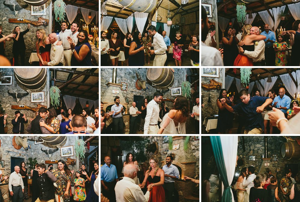 Positano wedding party time