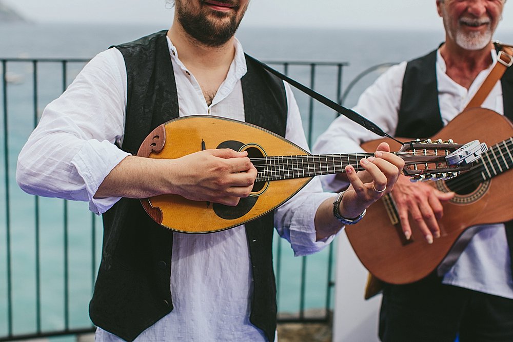 Positano wedding musicians