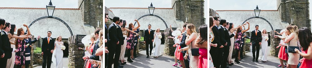 Bristol wedding exit church