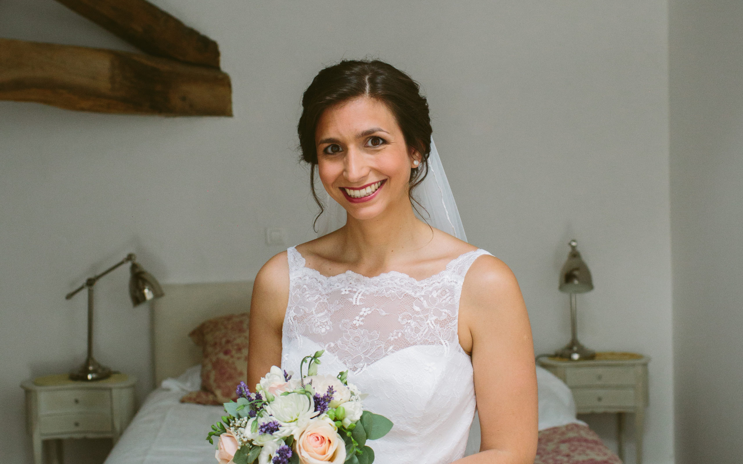 beautiful bride Lot-et-Garonne wedding