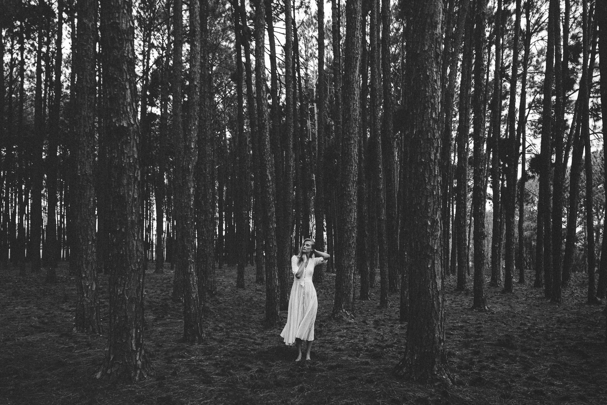 portraits in the woods