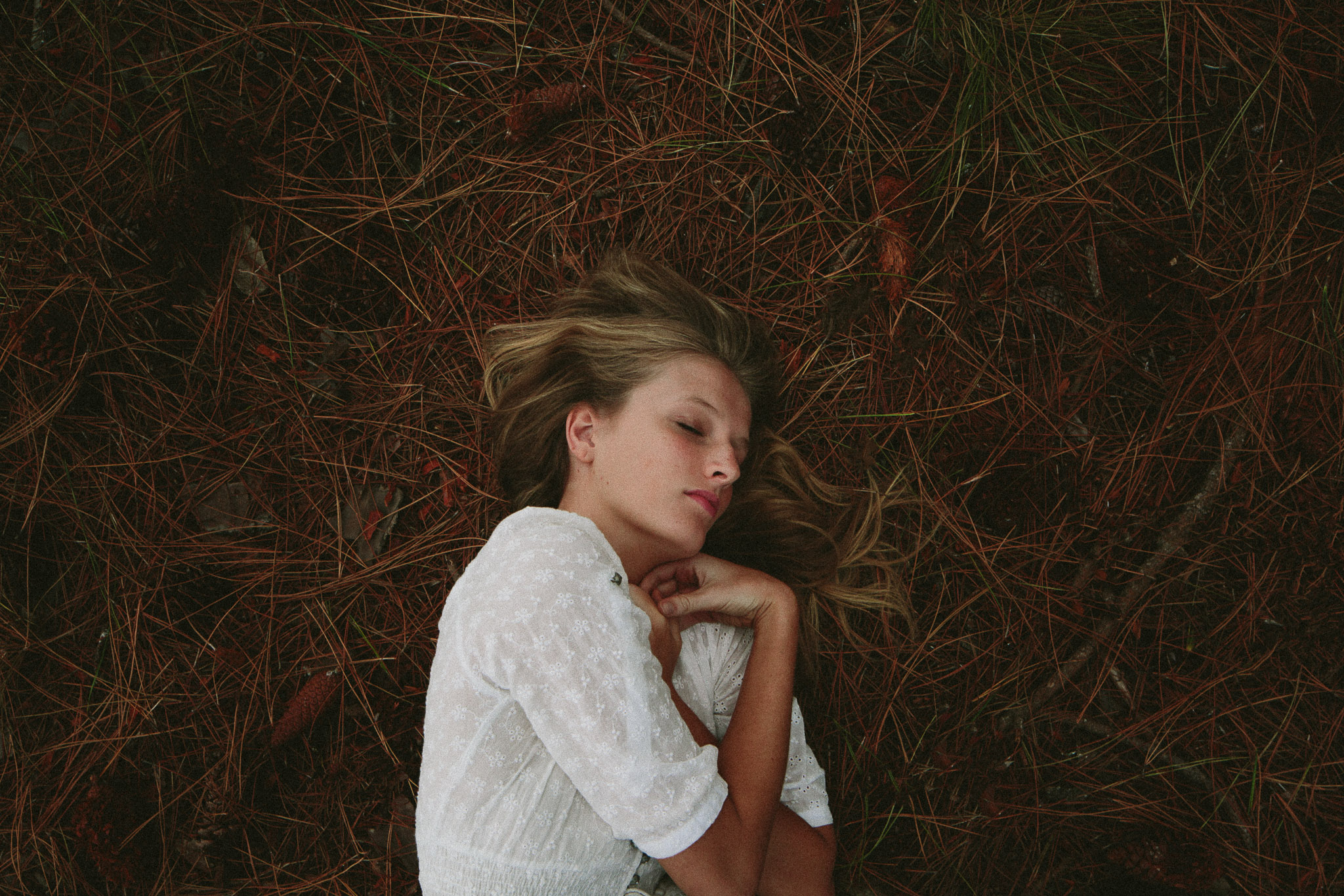 portraits in the woods