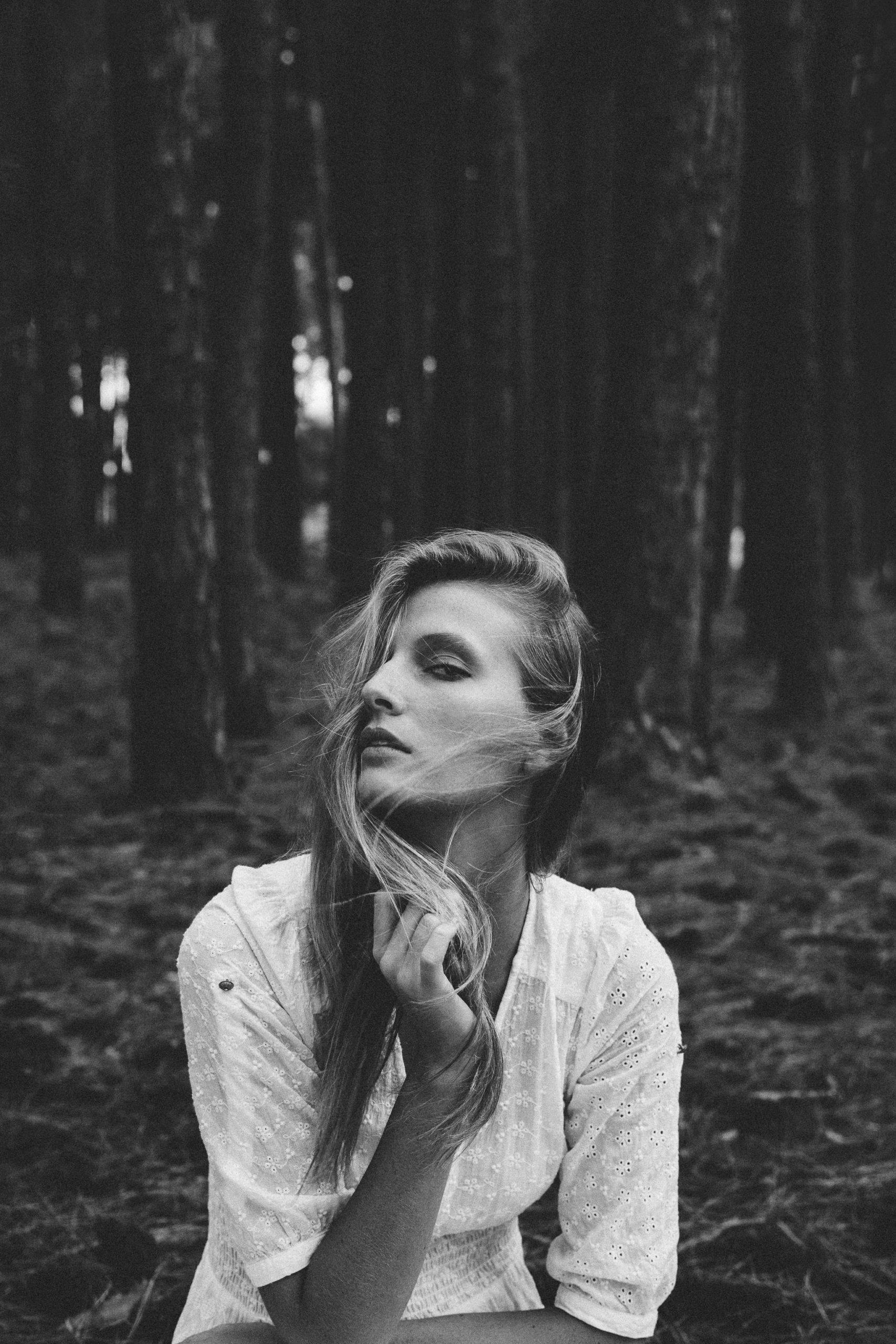 portraits in the woods