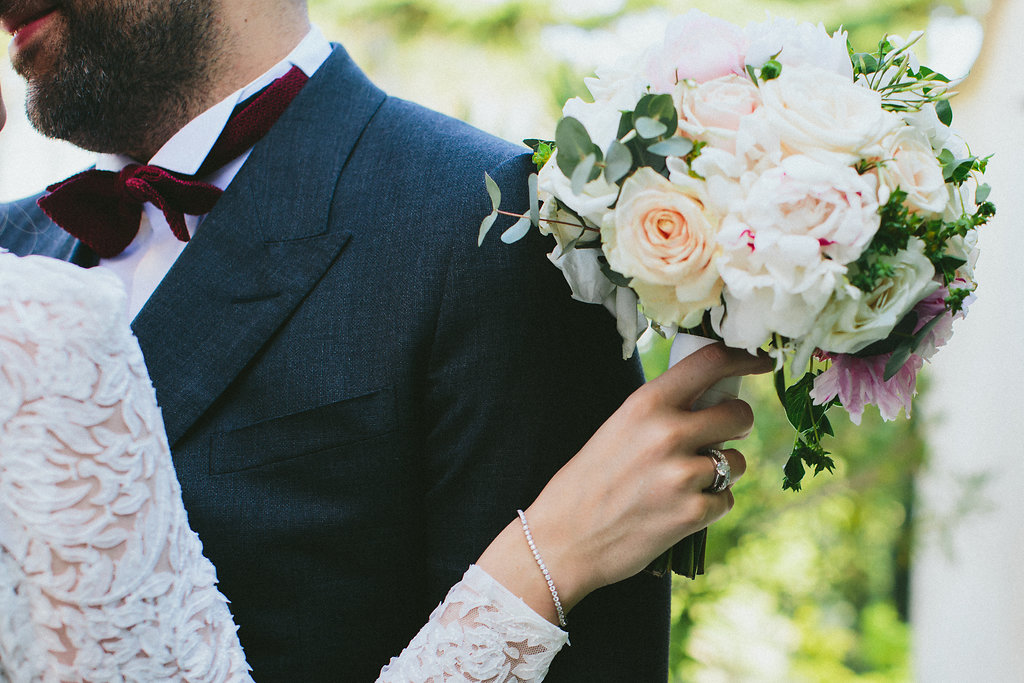 Provence wedding brides wedding flower and bouquet