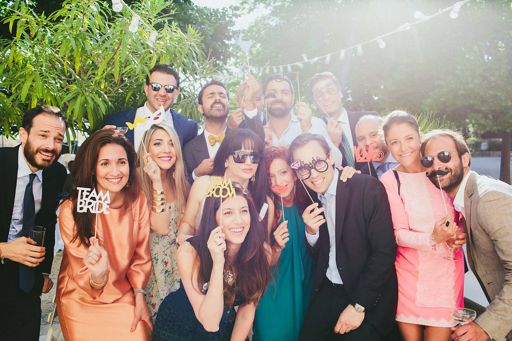 Provence wedding wedding selfy