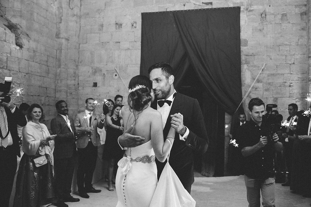 Bride and Groom first dance
