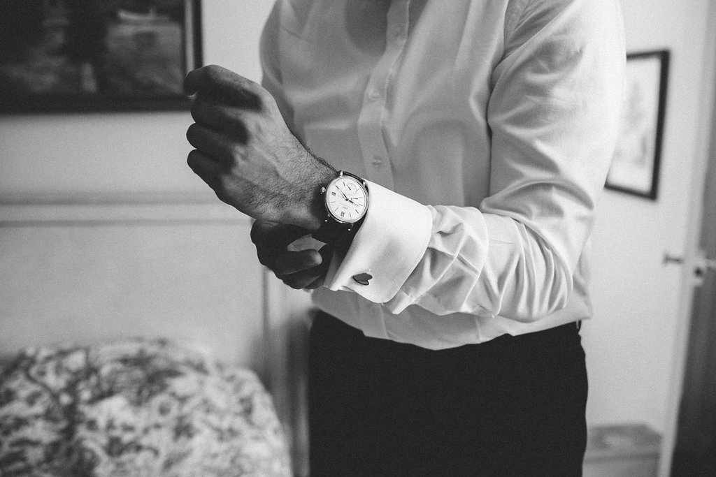  Provence wedding groom watch