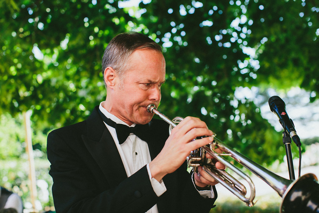 wedding trumpets Provence French Wedding