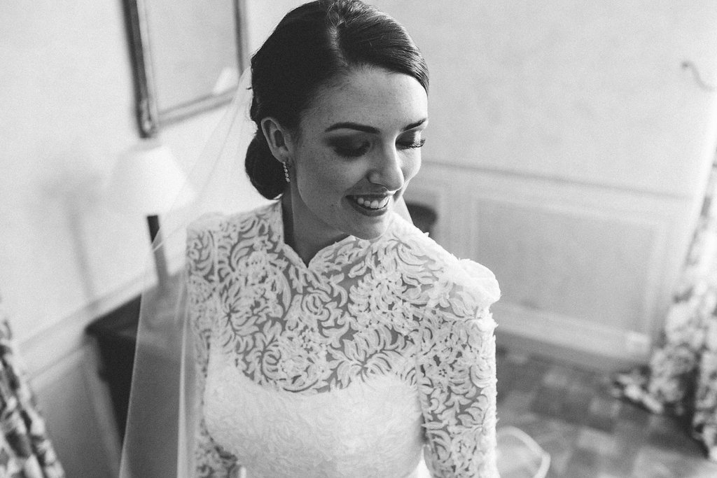 Provence wedding beautiful bride portrait