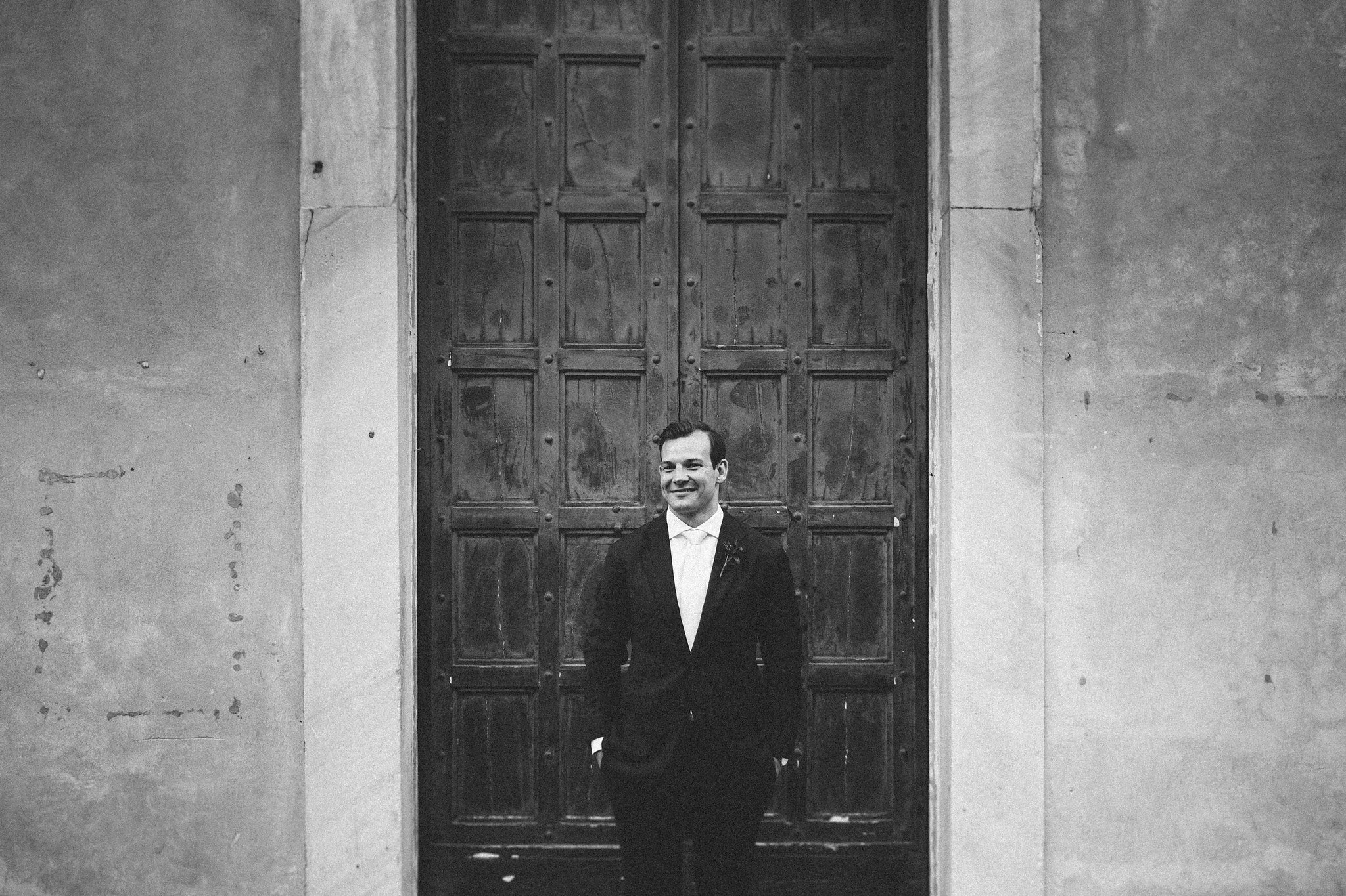 Portrait of the groom Ravello Italy