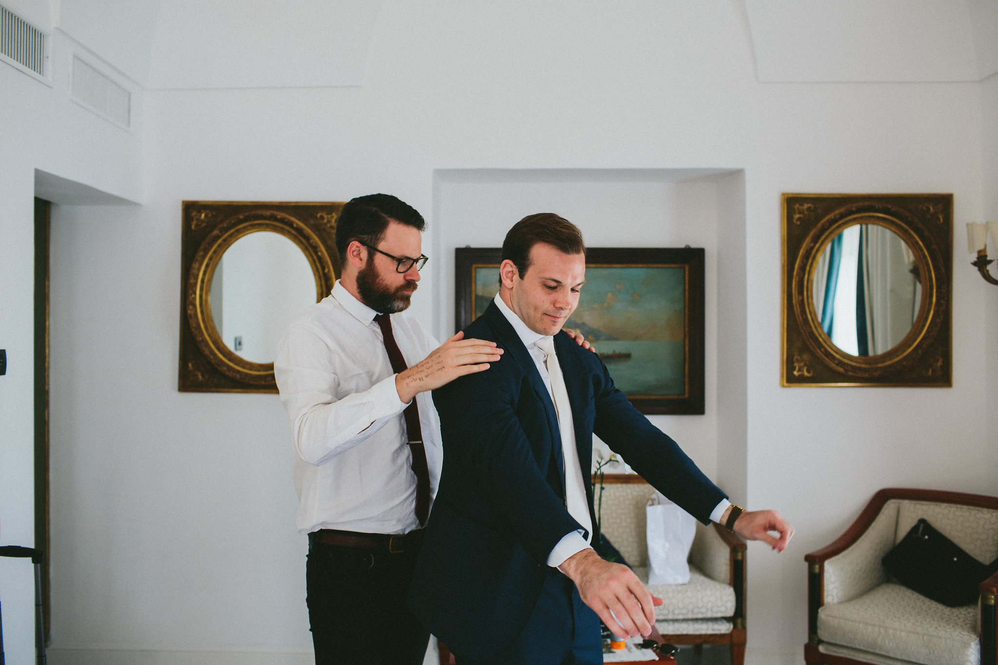 Groom suit and Groomsman 