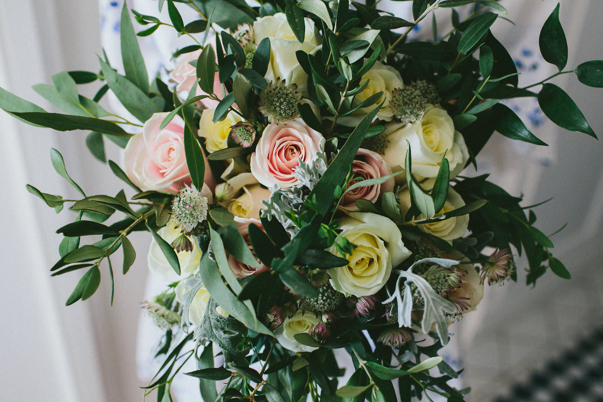 wedding bouquet and flowers