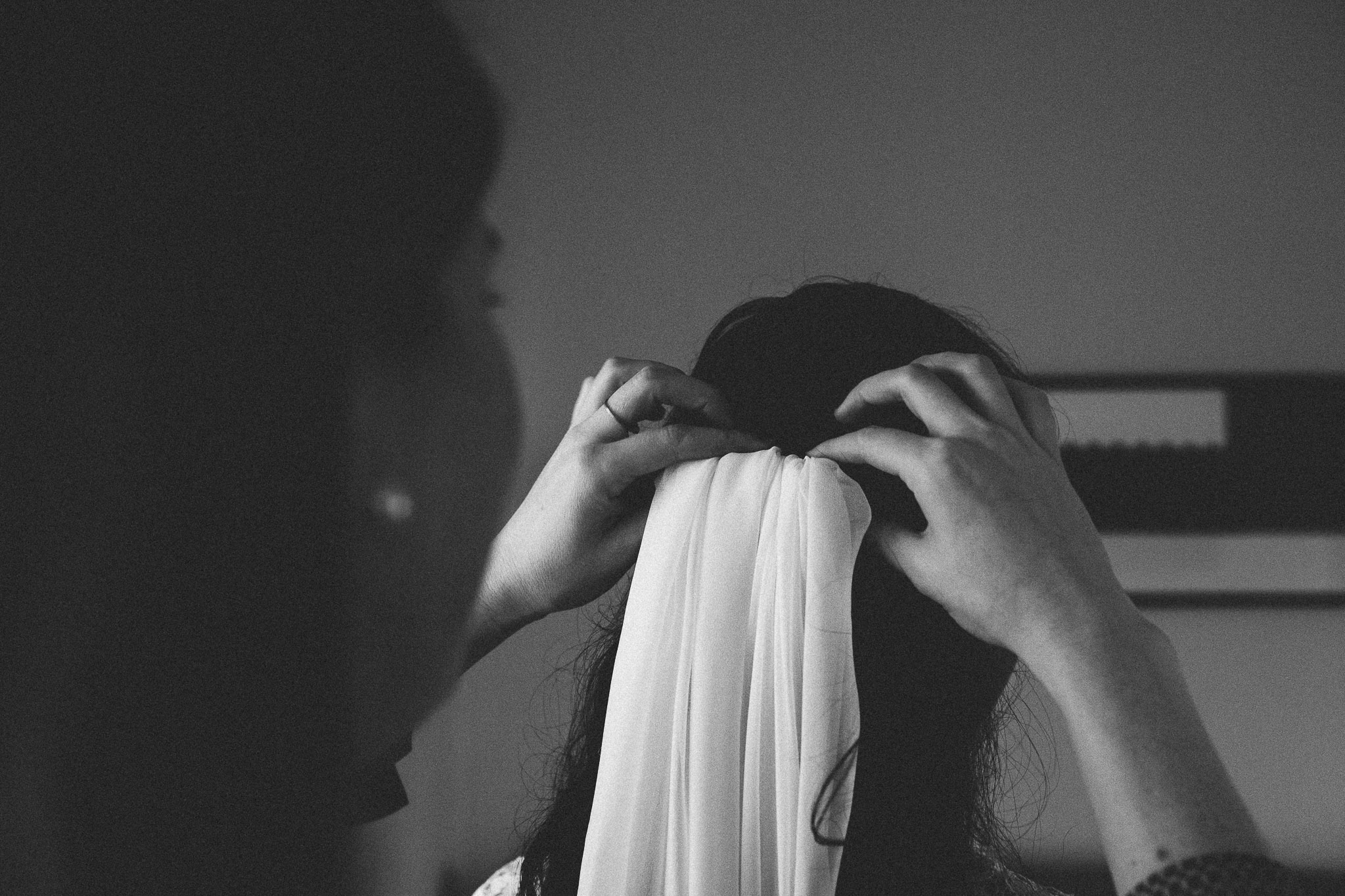 Sunshine Coast Australia Wedding veil