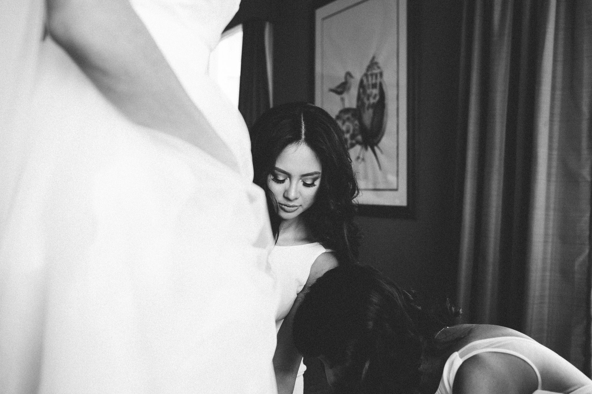 Beautiful bridesmaid