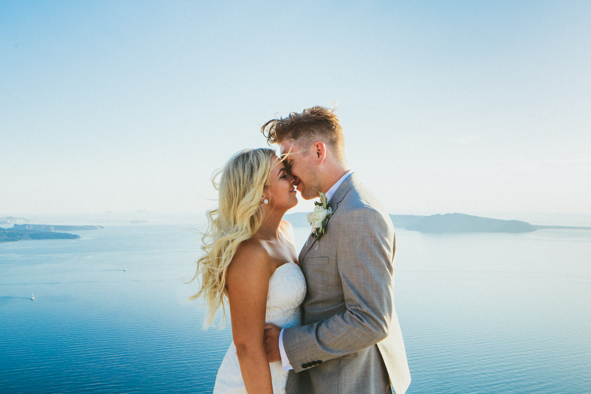 A Year's Journey Through Photography Gorgeous Santorini Greek wedding