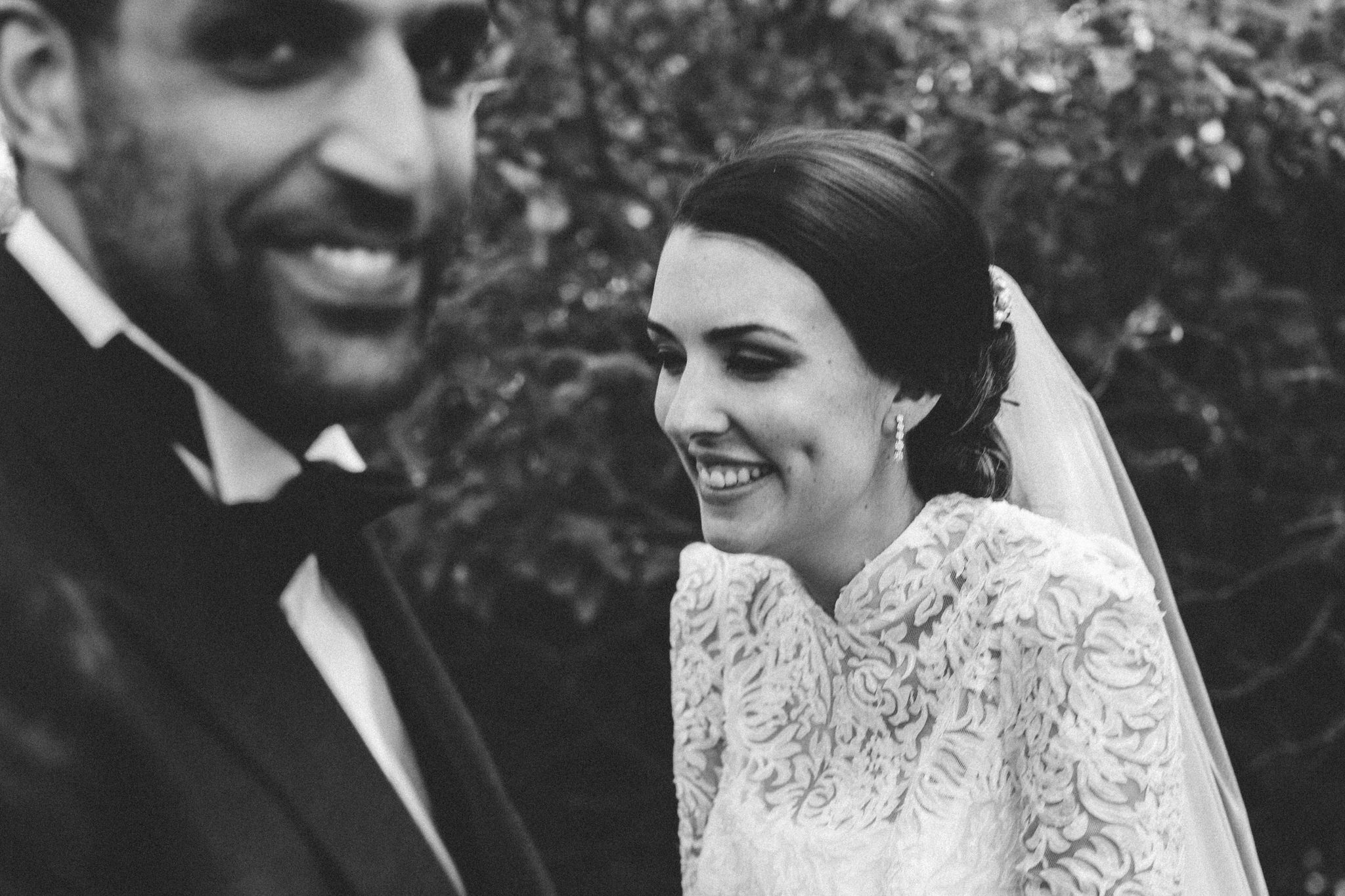 A Year's Journey Through Photography Bride laughing with her groom