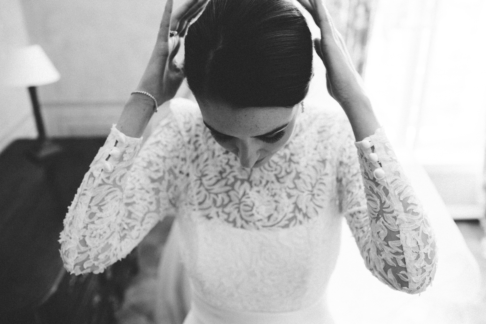 A Year's Journey Through Photography Bride getting ready