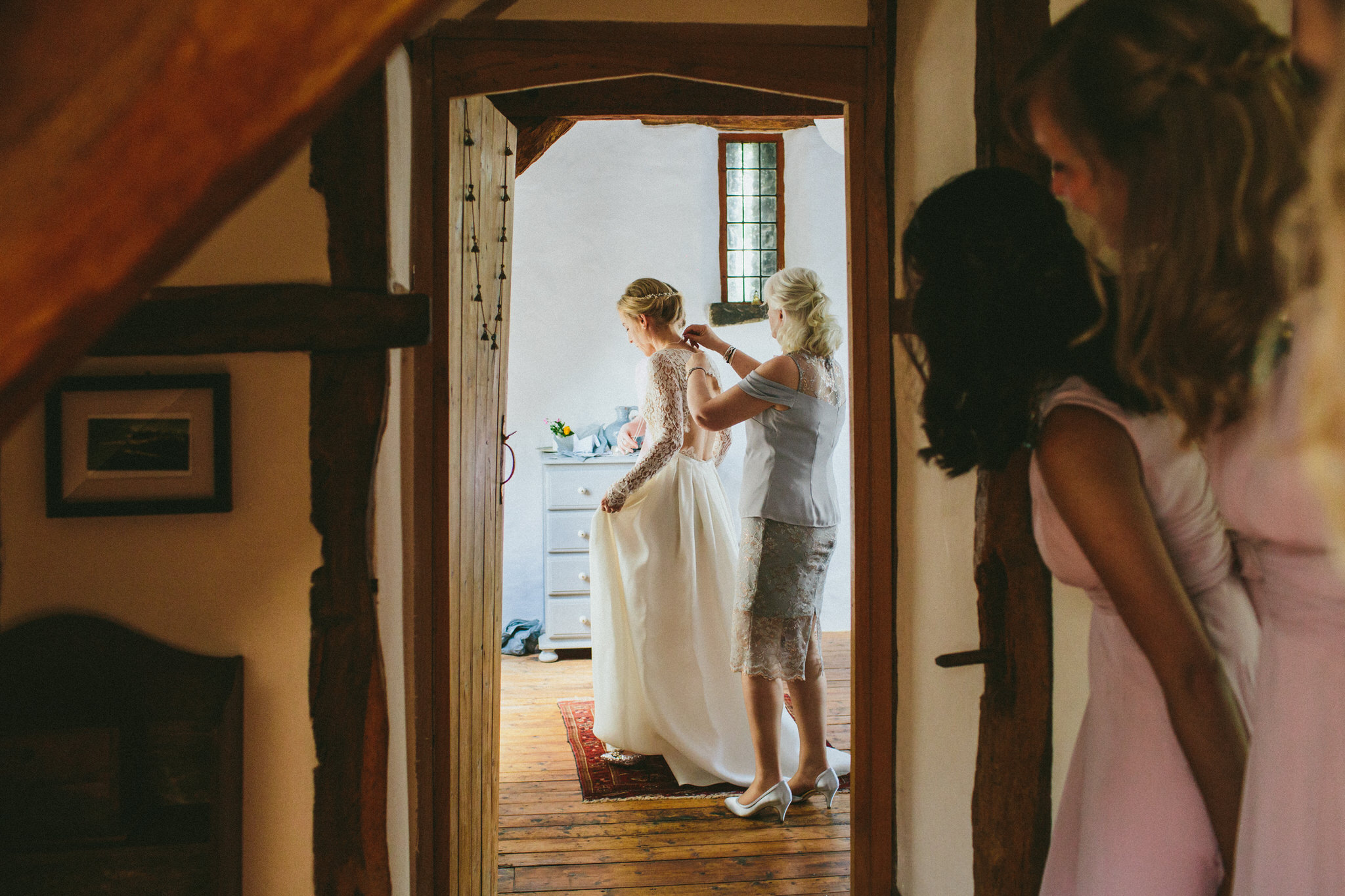 A Year's Journey Through Photography Bride getting ready in wales