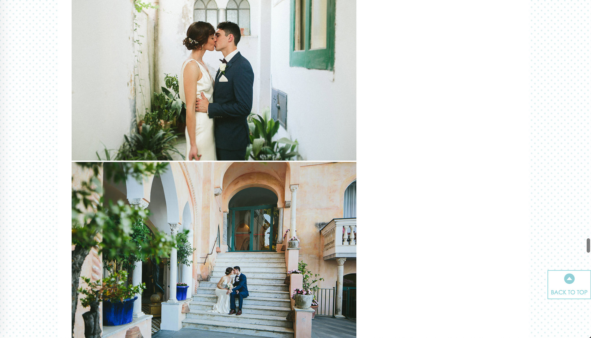 Featured wedding on PDB