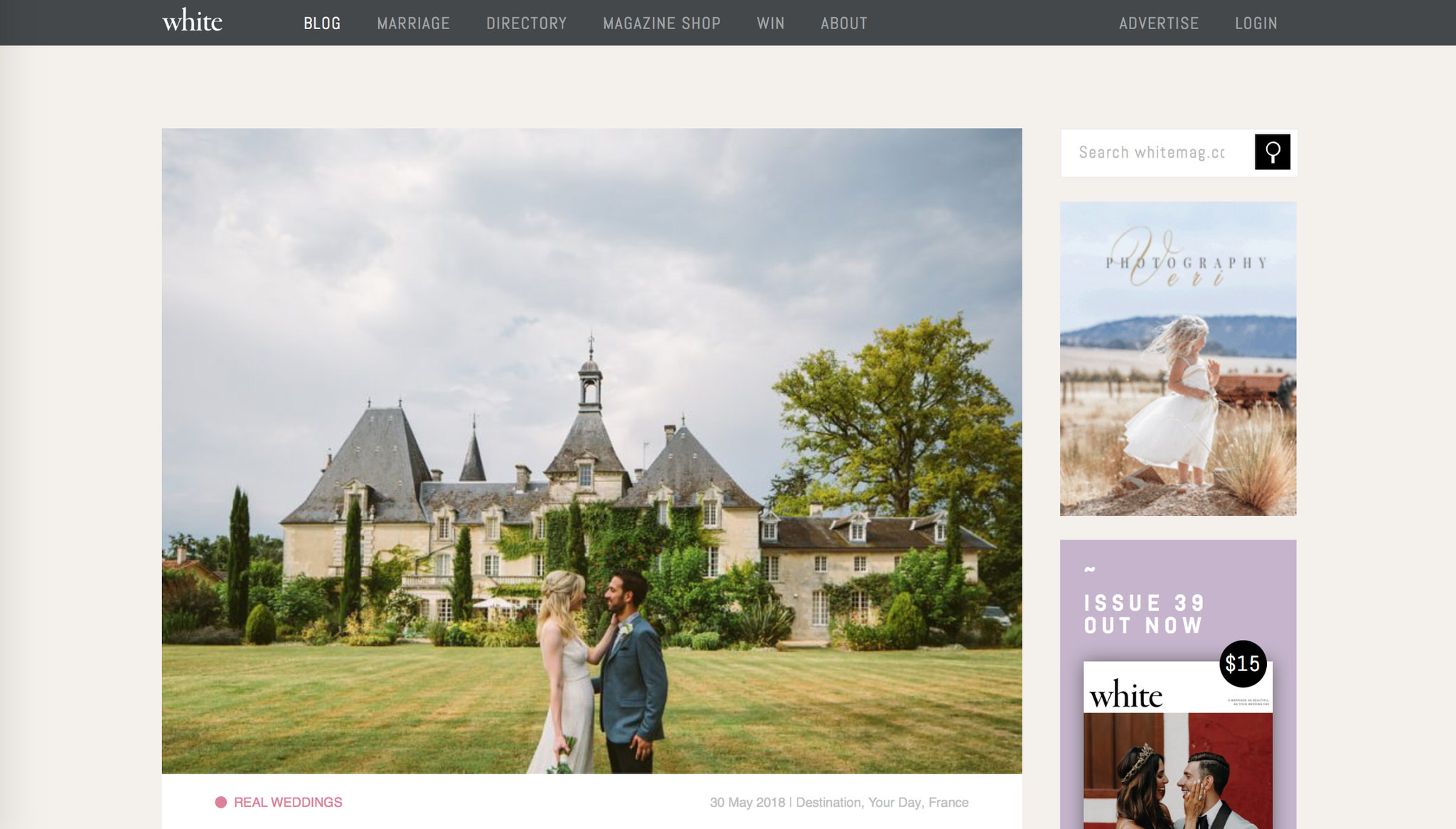 White Mag feature