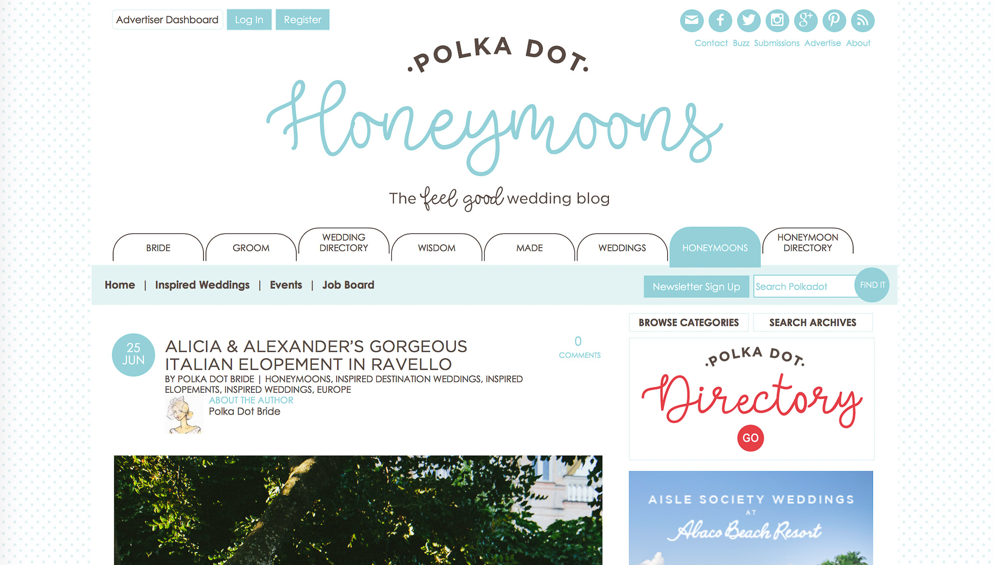 Polka Bride Feature