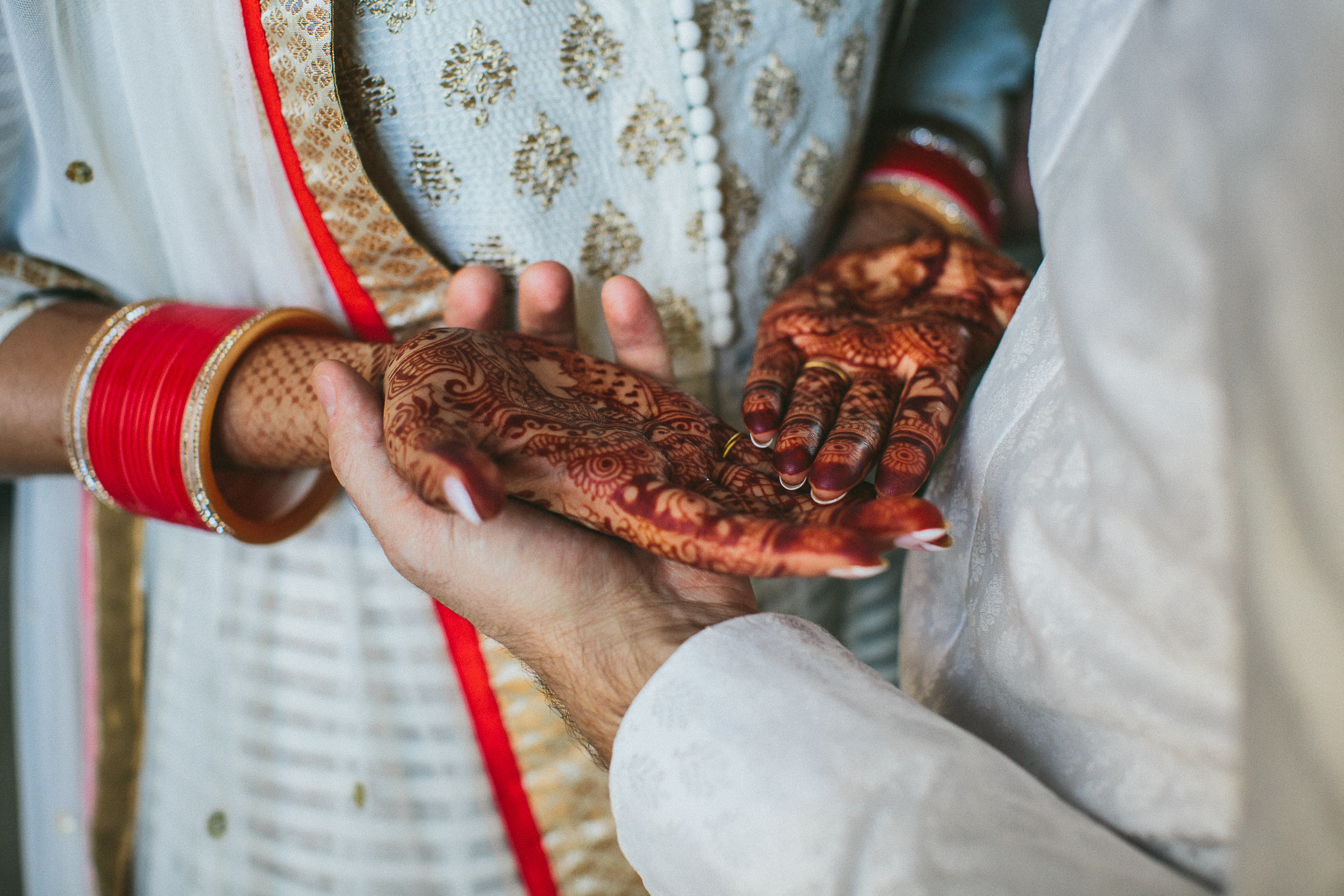 Indian weddings henna hands