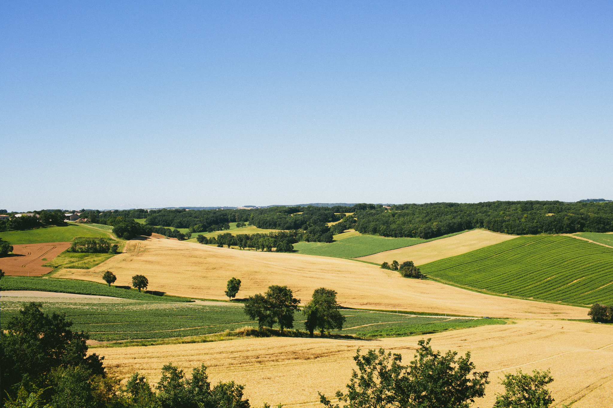 French country landscape