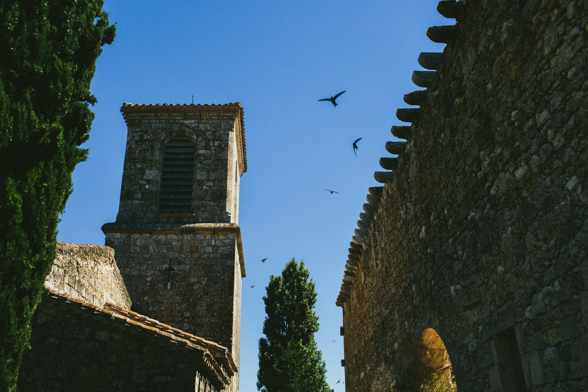 French old village wedding