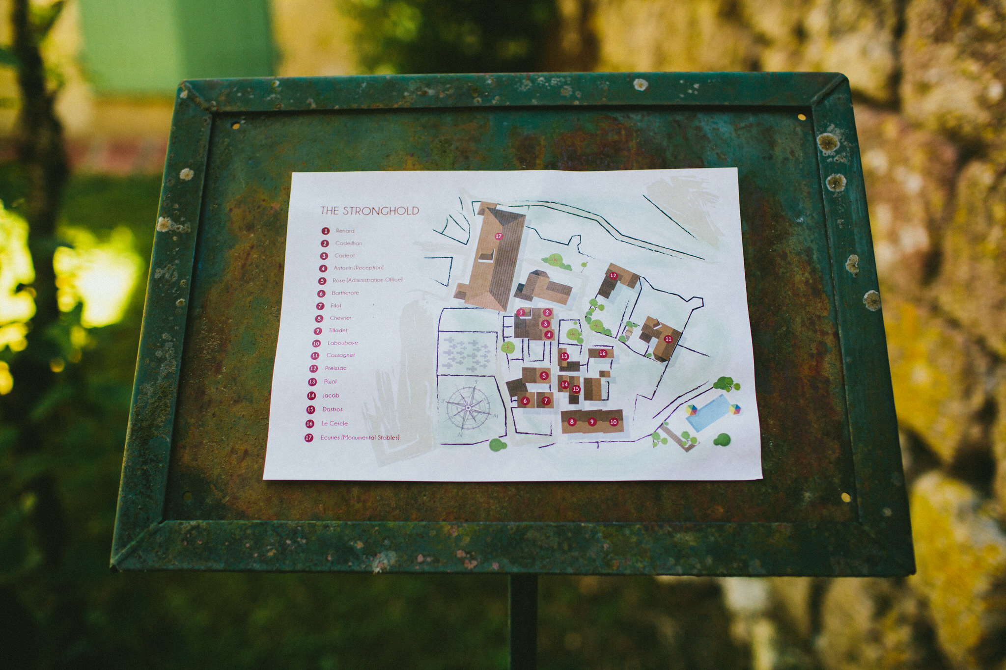 map of village wedding