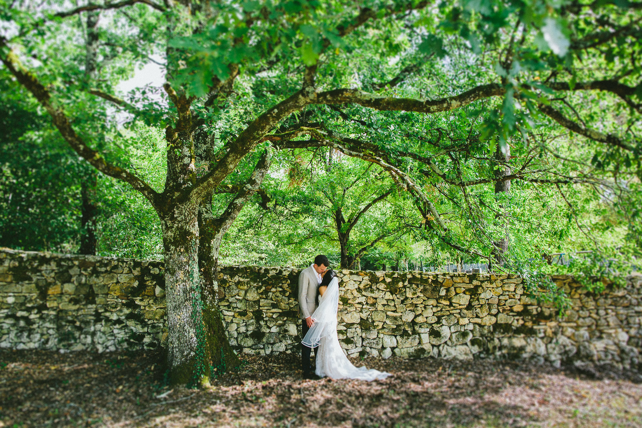 Beautiful destination wedding in France